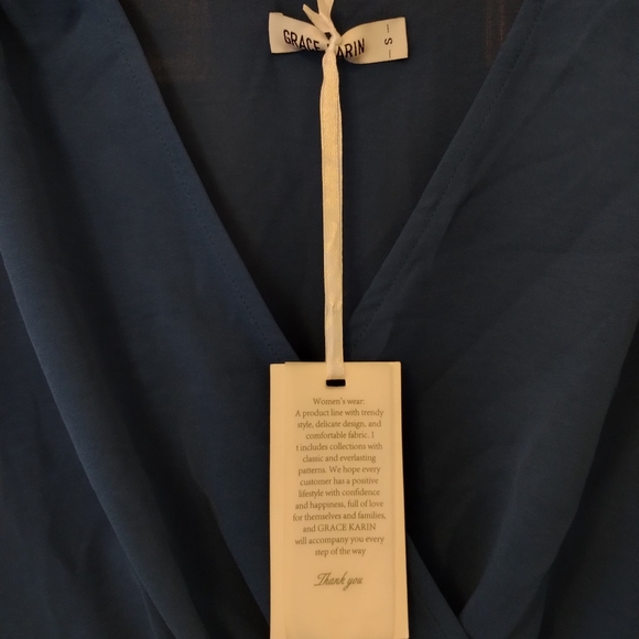 Grace Karin lace sleeve dress - Picture 10 of 13